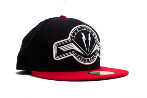 Emblem Snapback Navy/Red